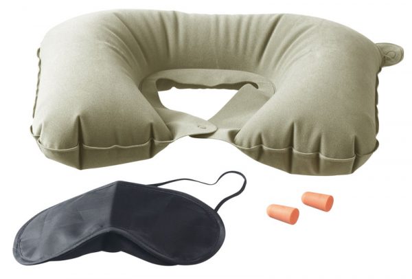 Conjunto de viaje de almohada de aire